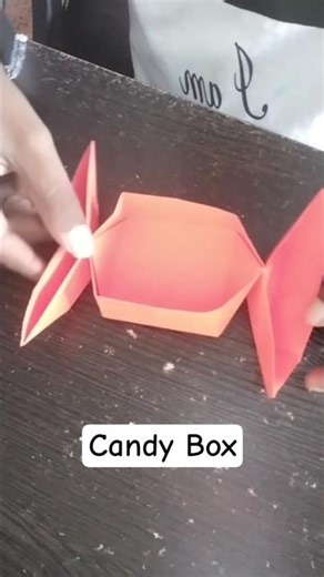 Making Paper Candy Box #shorts