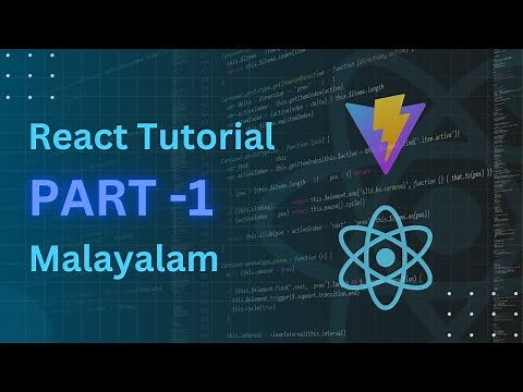 React malayalam tutorial 2025 | React js tutorial malayalam beginners | React v19 in malayalam