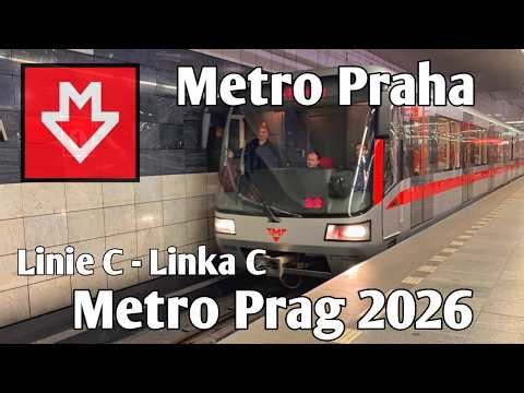 Metro Prag Linie C - Metro Praha Linka C | Prag 2026 🇨🇿