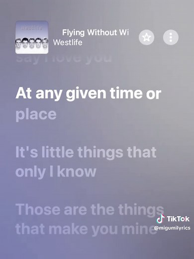 Flying Without Wings by Westlife - Full Lyrics and More