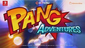 Switch版『Pang Adventures』が2019年1月3日より配信開始！アーケードスタイルの固定画面アクションプラットフォーマー