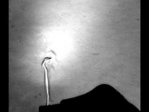 High-speed schlieren of a butane lighter