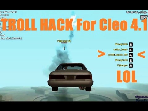 [SAMP] Teleport/Throw Players By Car Ramming [Troll Hack For CLEO 4.1]