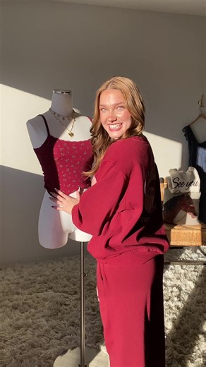 Getting ready for potentially giving away a years worth of clothes every day for our 12 days of Christmas giveaway. Our followers will set the prize value with interaction. Watch for our post starting tomorrow.