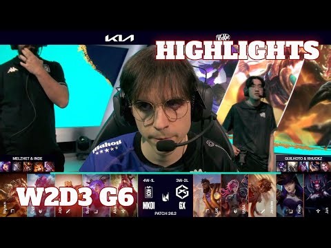 MKOI vs GX - Highlights | Week 2 Day 3 LEC Versus 2026 | Movistar KOI vs GIANTX W2D3