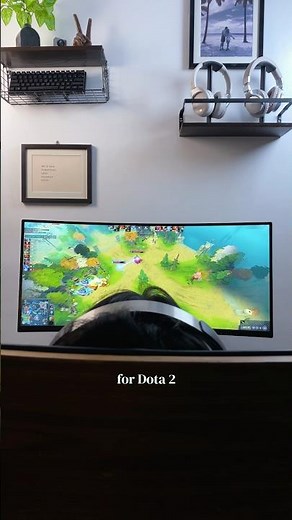 Titan Army C34A1R+ 34" 200Hz Curved Gaming Monitor Review - Solid for triple a games! #monitor #fyp