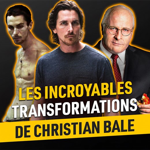 9K views · 120 reactions | Silhouette amaigrie, arrondie, musculature imposante... Christian Bale est passé par tous les types de corpulence ! | AlloCiné | Facebook