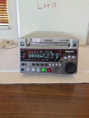 SONY PDW-1500 XDCAM DVCAM SDI - Professional Video Disc Recorder | eBay