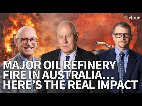 Major Oil Refinery Fire in Australia… Here’s the Real Impact
