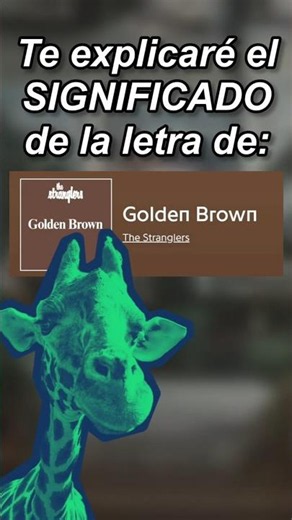 The Real Meaning of Golden Brown #thestranglers #meaning #memes #lyrics #music