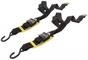 BoatBuckle Pro Series Kwik-Lok Transom Tie-Down Straps - 2" x 6' - 400 lbs - Qty 2 BoatBuckle Boat T