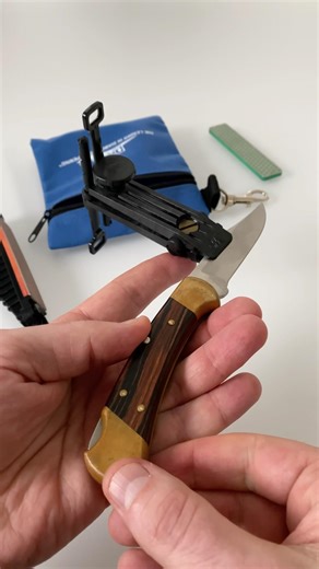 Sharpening system from DMT for the perfect sharpening angle #sharpening #sharpeningtools