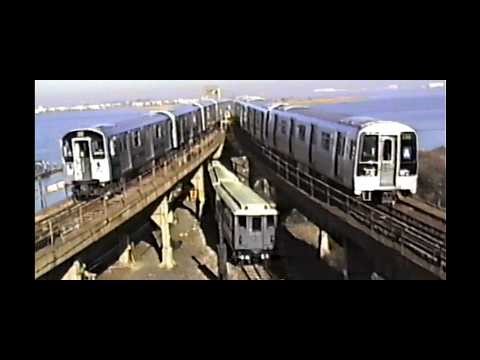 NYC Subway History in One Shot: Lo-V, R110A & R110B Photo Op (1994)