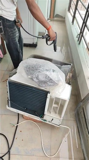 Voltas AC Service window AC #video