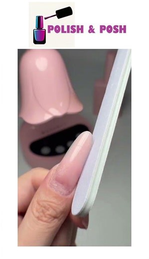 Nail Gel and tips very simple and easy to shape💅🤗#polishperfection