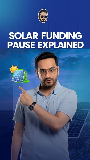 Ali Azar on Instagram: "🚨Renewable Energy Funding Crunch Explained 🌞Before you look at which stocks are affected, you need to understand how Solar manufacturing actually works A “Solar Module” is the final assembled product, but it is made up of many stages behind it 1️⃣Polysilicon The raw silicon material from which the entire solar chain begins 2️⃣Ingots Polysilicon melted and shaped into solid silicon blocks 3️⃣Wafers Ultra-thin slices cut from ingots — the base layer for making cells 4️⃣So