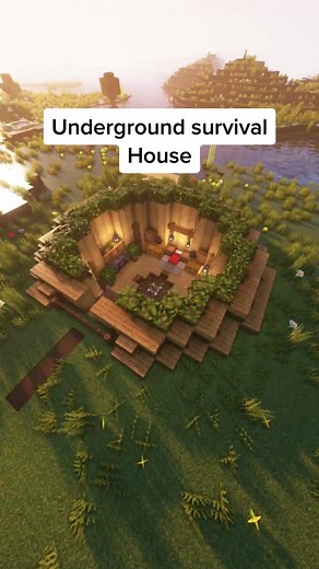 How to Build an Underground Survival House in Minecraft