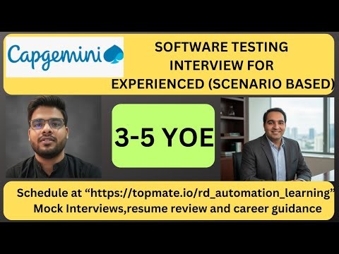 Manual Testing Interview Questions and Answers| Manual Testing Mock Interview for Experienced