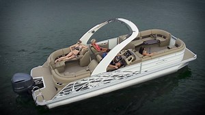 Bennington’s 25RSFBA is a big pontoon boat inside and out, and It makes an ideal platform for hosting huge parties out on the lake. [Sponsored] | Boating Magazine