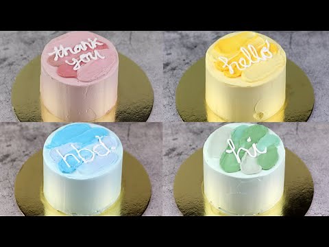 Minimalist Cake Recipe [ Soft Sponge Cake with Creamcheese Filling ]