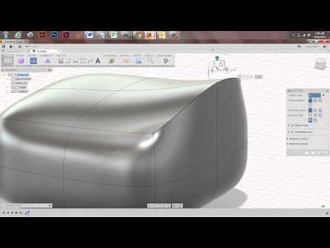Creating Sharp Edges on a Sculpted Body in Fusion 360