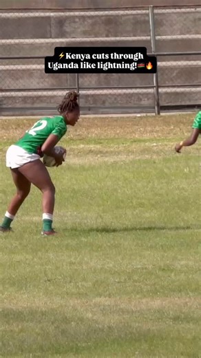 2.9K reactions · 32 shares | ⚡️ Speed and Skill! Kenya’s pace proves too much as they dash through Uganda’s defence for a stunning try!  | Rugby Afrique | Facebook