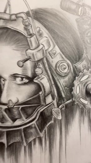 Creating Terrifying Horror Art with a Saw Drawing