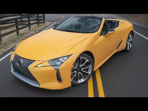 2021 Lexus LC500 Convertible [First Drive & Full Review]