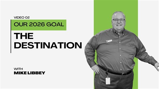 Our 2026 Goal - The Destination