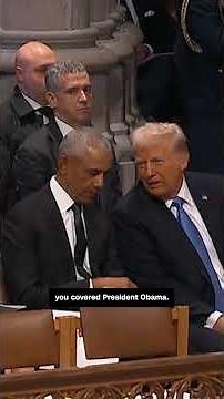 Trump, Obama, Pence meet at Carter's Funeral