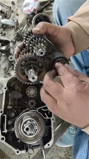 Hero Honda CD Deluxe ful engine setting#bikeride #lifeisbutadream #