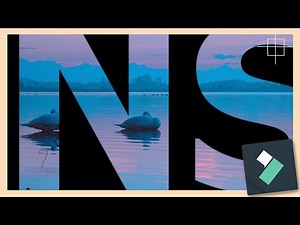 Zoom Through Text Intro or Transition | Filmora 13 Tutorial