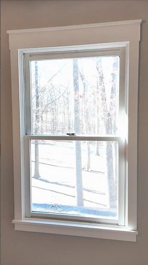 The easiest way to install Craftsman-style window trim 🔨