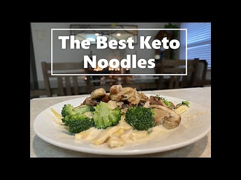 The best keto noodles (3 ingredients) low carb