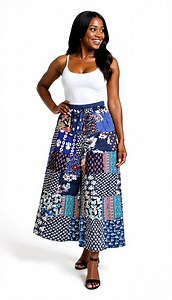 Boho Patchwork Wide Leg Pants: Handmade Rayon Hippie Trousers - Etsy Canada