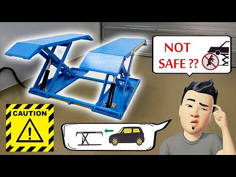 Car Scissor Lift SAFETY concerns, Maintenance and Upgrades