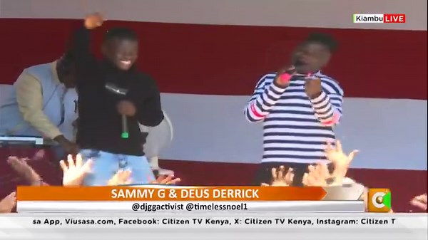 Gospel artists Sammy G and Deus Derrick on #Bambika | Citizen TV Kenya