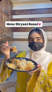 Pehli bar Biryani Banai🍚✨ Stainless Jewellery from 💎 @gemstone_luxe1 Code: sania 11560 For 10% Discount #minivlog #BiryaniLovers #cooking #liferoutine #lifestylewithsania | Sania Baloch