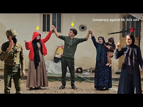 A clever conspiracy; the painful separation of Mr. Ali and Parisa. The arrival of the police.