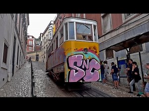 Lisbon funicular - Elevador da Glória