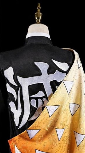 Cosplay Haori: Cool Patterns, Clean Embroidery, Anime Look🔥 #cosplaycostumes #kimetsunoyaiba