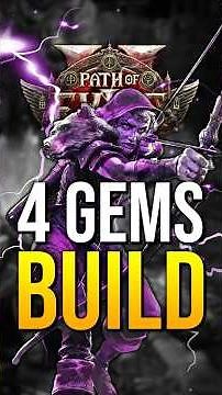 Best 4 Gem Build for RANGER in Path of Exile 2!