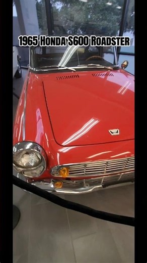 1965 Honda S600 Roadster #classichonda #hondas600 #hondaroadster #classiccar #carshow