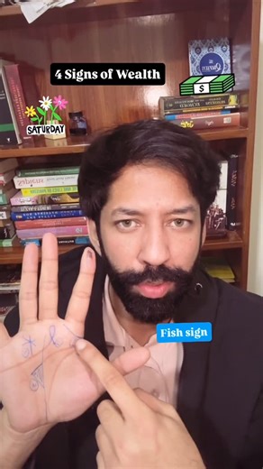 Asad Raza (AR Palmist Numerologist) on Instagram: "4signs of Wealth in hand prediction. money triangle, sun mount fish, solomon ring"