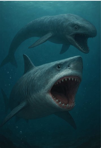 Makhluk Paling Ditakuti Hiu Megalodon: Livyatan Melvillei