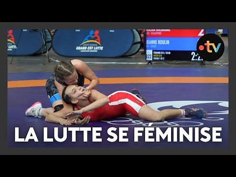 Wrestling, a sport that also attracts young women