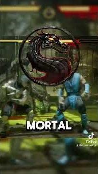 The logo of Mortal Kombat #mortalkombat #mk #logo #dragon #parati #curiosities #gaming #viral #fyp