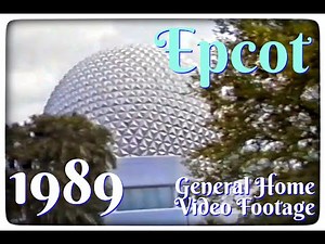 Epcot - (Vintage Walt Disney World) 1989