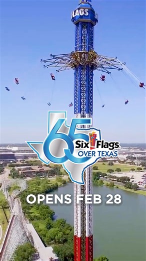 Mark your calendars - #SixFlagsOverTexas opens Saturday, February 28! | Six Flags Over Texas