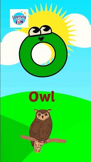 Learning the Letter O Is Actually Really Fun for Kids